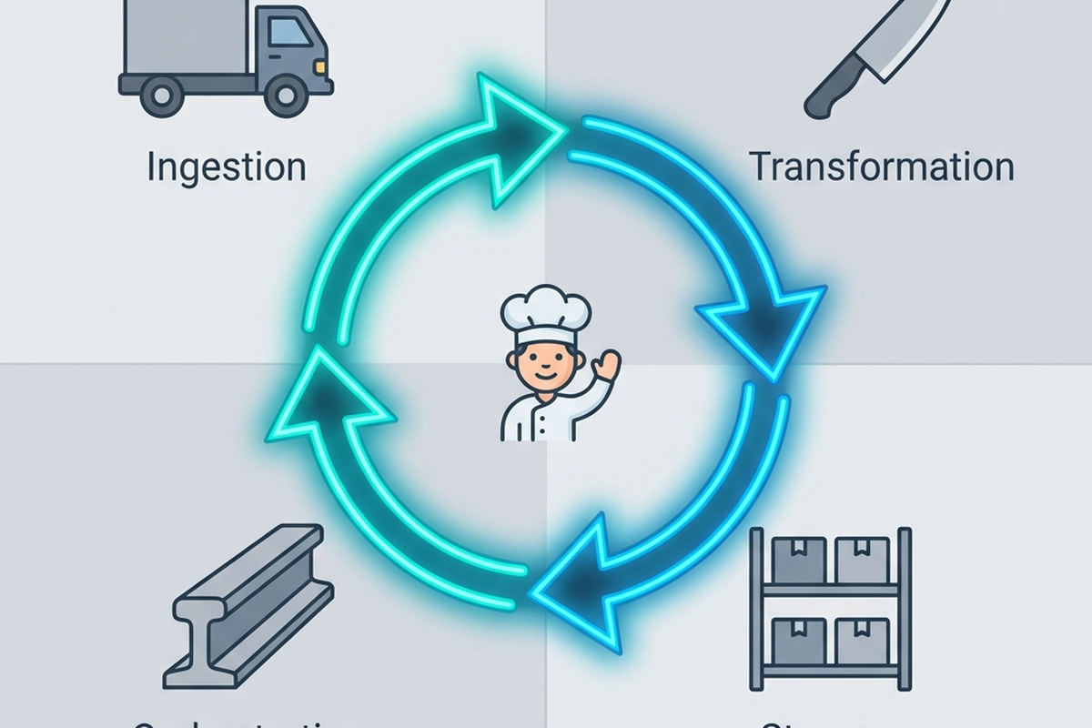 Supporting diagram for Choosing Your Kitchen Equipment