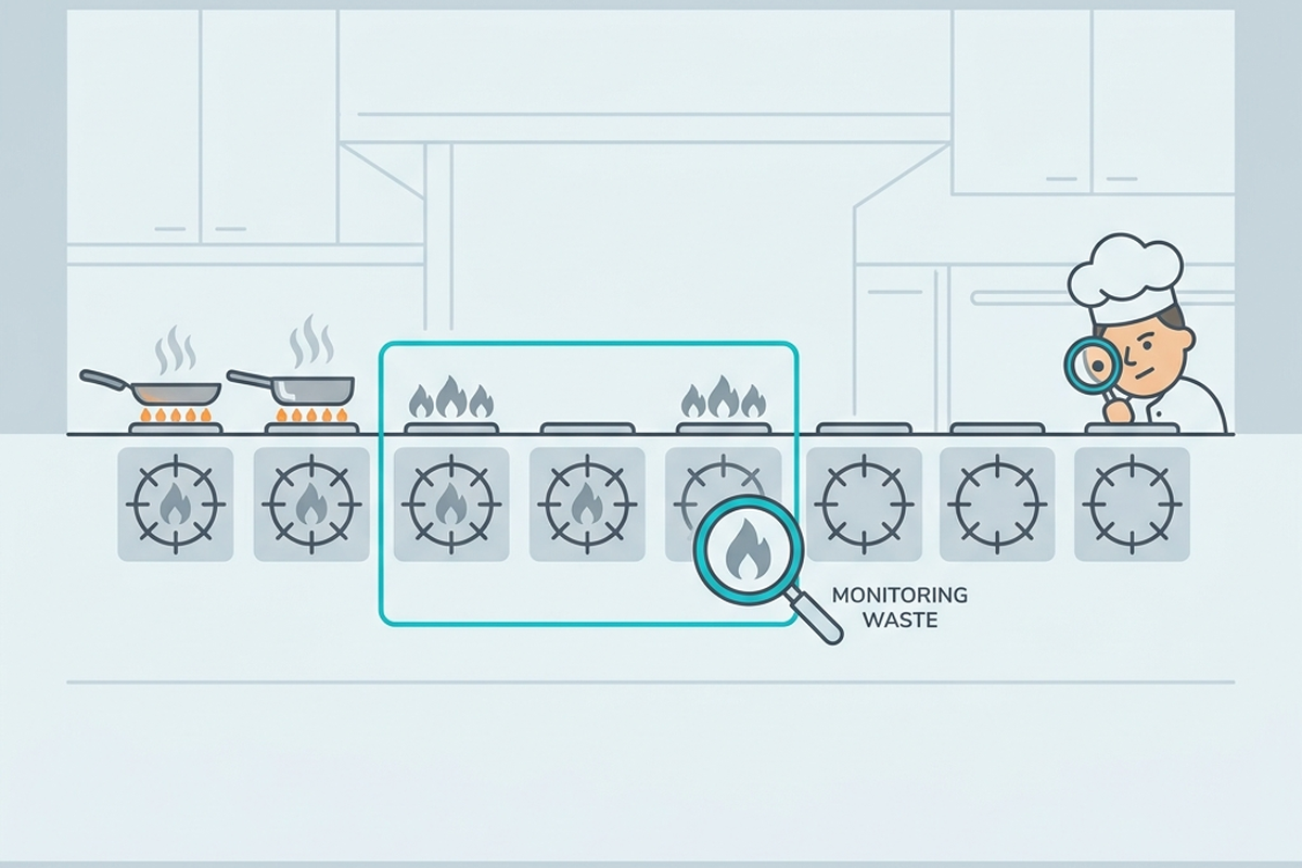 Supporting diagram for The Price of Keeping the Stove On