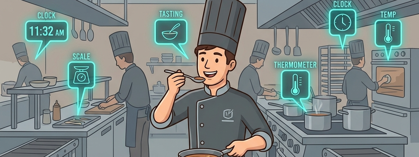 Tasting Constantly, Not Just at the End